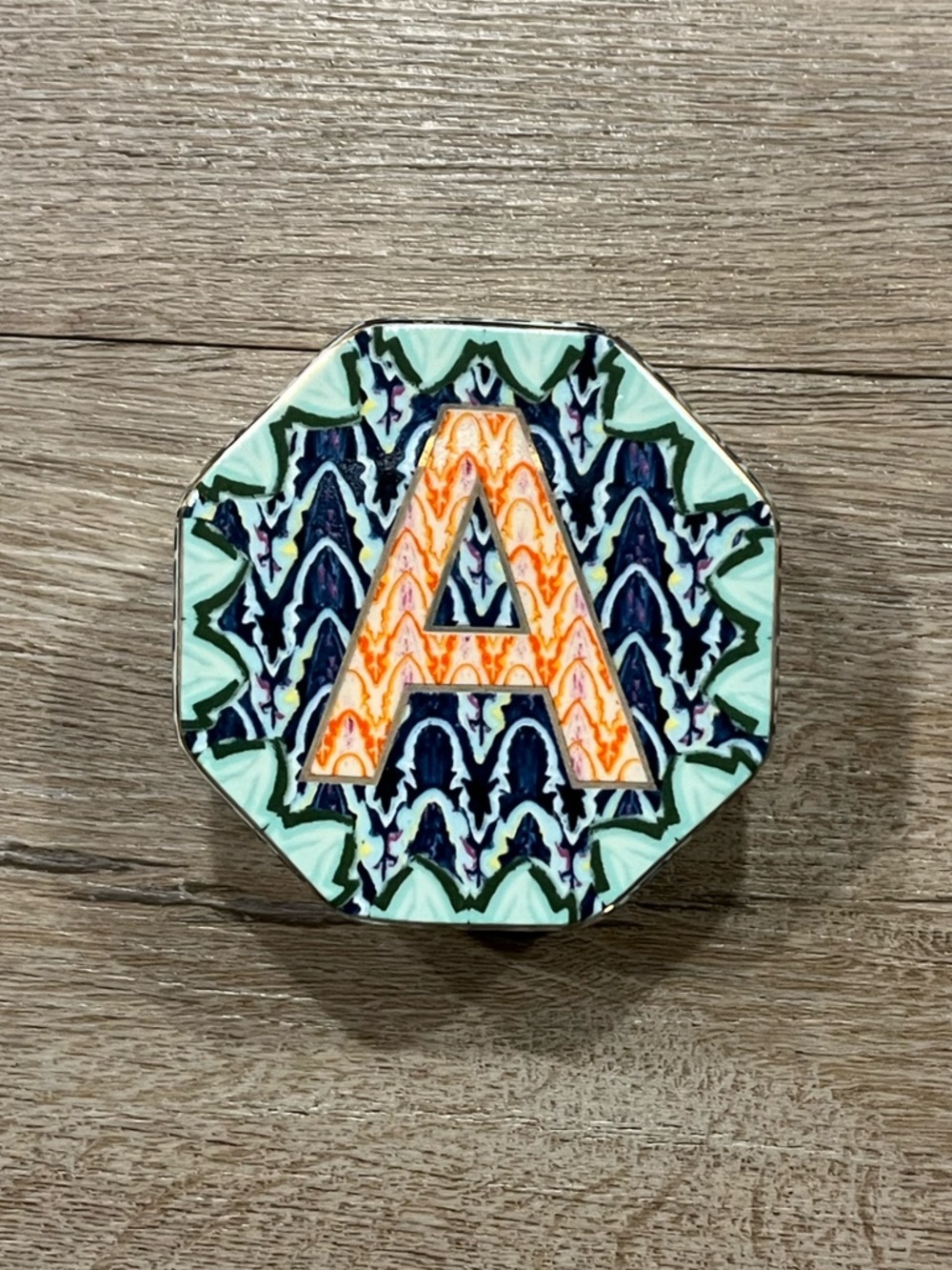 Anthropologie Monogram Trinket Dish - A
